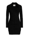 Isabel Marant Woman Mini Dress Black Size 8 Viscose, Polyamide, Elastane In Black