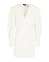 Isabel Marant Woman Mini Dress Ivory Size 10 Lyocell, Elastane In White