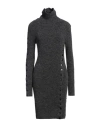 Isabel Marant Lisy Dress In Anthracite In Grey