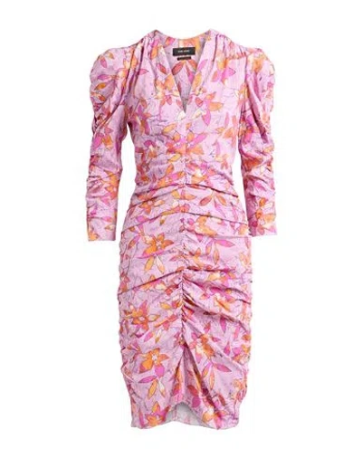 Isabel Marant Woman Mini Dress Light Pink Size 10 Viscose, Silk, Elastane