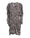 Isabel Marant Woman Mini Dress Magenta Size 10 Silk, Elastane