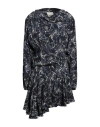 Isabel Marant Woman Mini Dress Midnight Blue Size 8 Silk