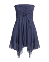 Isabel Marant Woman Mini Dress Navy Size 8 Silk