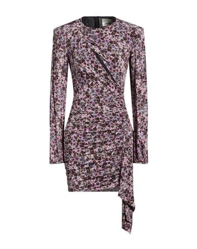 Isabel Marant Woman Mini Dress Purple Size 2 Viscose, Elastane