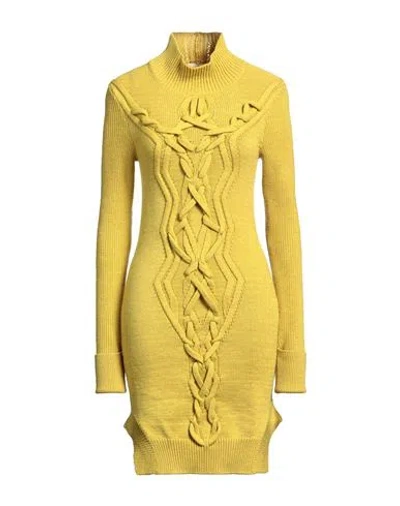 Isabel Marant Yellow Atina Minidress In 10yw Yellow