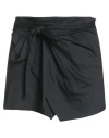Isabel Marant Woman Mini Skirt Black Size M Cotton In Black