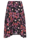 Isabel Marant Woman Mini Skirt Magenta Size 10 Silk In Magenta
