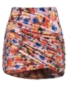 Isabel Marant Woman Mini Skirt Orange Size 6 Polyamide, Elastane In Orange