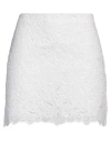 Isabel Marant Cut-out Cotton Miniskirt In White