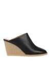 Isabel Marant Woman Mules & Clogs Black Size 11 Calfskin In Black