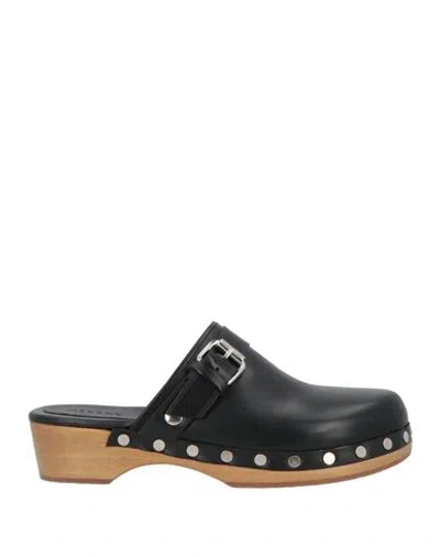 Isabel Marant Woman Mules & Clogs Black Size 5.5 Calfskin