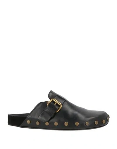 Isabel Marant Woman Mules & Clogs Black Size 7.5 Cow Leather