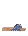 Isabel Marant Jaso Suede Grommet Sandals In Purple
