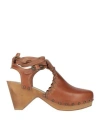 Isabel Marant Woman Mules & Clogs Tan Size 6.5 Calfskin In Brown