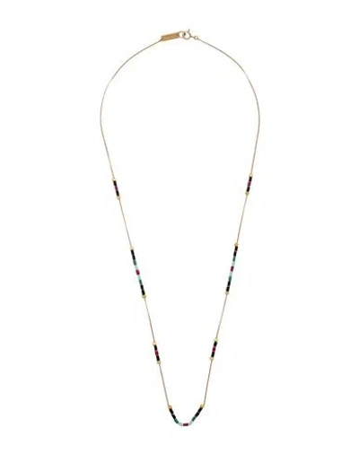 Isabel Marant Adjustable Necklace In Black