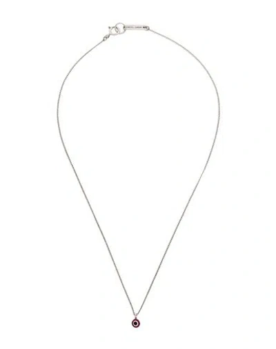 Isabel Marant Pendant Necklace In Red
