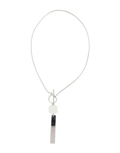 Isabel Marant Woman Necklace Cream Size - Metal In White