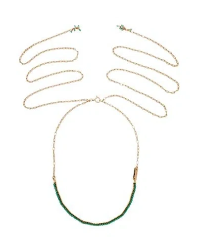 Isabel Marant Metal Necklace In Gold
