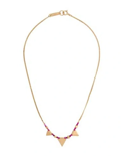 Isabel Marant Metal Necklaces In Gold