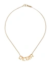 Isabel Marant Woman Necklace Gold Size - Brass, Titanium