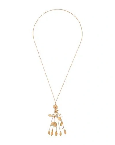 Isabel Marant Woman Necklace Gold Size - Brass