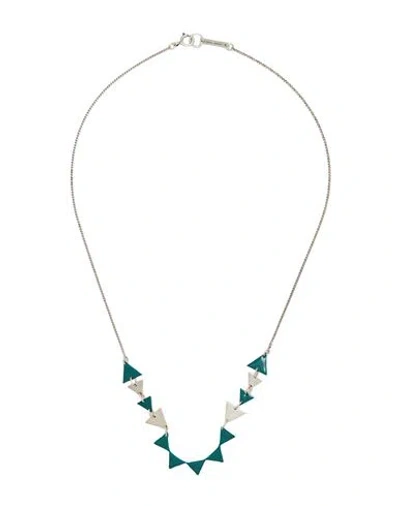 Isabel Marant Woman Necklace Green Size - Metal