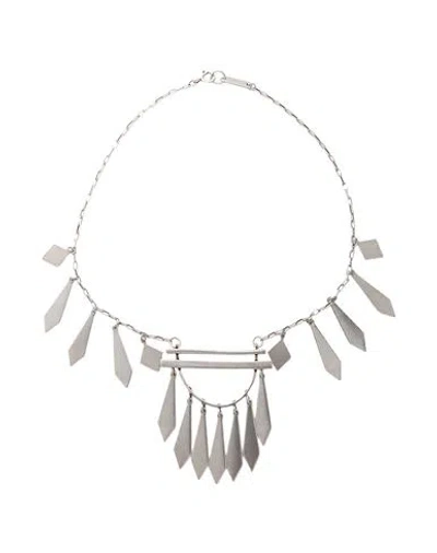 Isabel Marant Woman Necklace Silver Size - Metal
