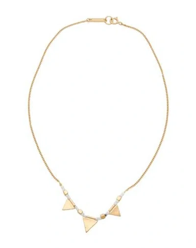 Isabel Marant Metal Necklaces In Gold