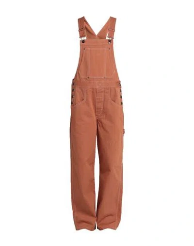 Isabel Marant Woman Overalls Brown Size 6 Cotton