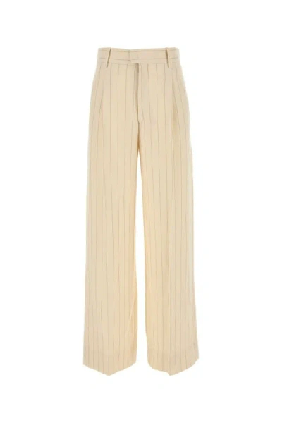 Isabel Marant Woman Pantalone In Ecruburgundy