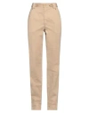 Isabel Marant Woman Pants Beige Size 10 Cotton In Beige