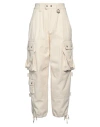 Isabel Marant Beige Cargo Pants With Pockets And Buckles In Cotton Woman In Beige