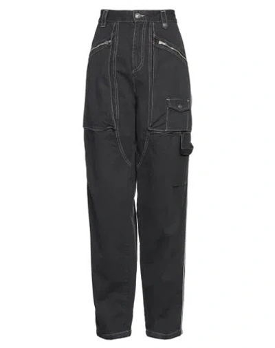 Isabel Marant Woman Pants Black Size 6 Cotton, Hemp