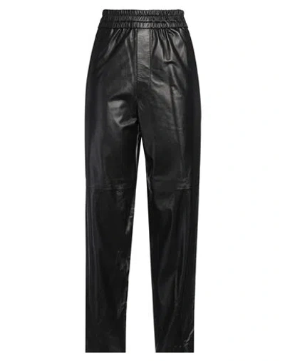 Isabel Marant Woman Pants Black Size 6 Lambskin
