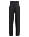 Isabel Marant Sopiavea Checked Straight-leg Mid-rise Virgin-wool Trousers In Grey