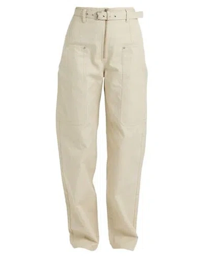 Isabel Marant Woman Pants Cream Size 2 Cotton, Linen In White