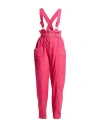 Isabel Marant Woman Pants Fuchsia Size 8 Linen, Cotton, Elastane In Pink