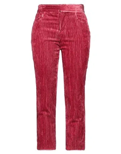 Isabel Marant Woman Pants Fuchsia Size 8 Viscose, Cotton, Elastane In Red