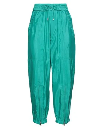 Isabel Marant Woman Pants Emerald Green Size 12 Polyamide, Silk, Cotton