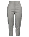 Isabel Marant Woman Pants Grey Size 12 Virgin Wool In Grey