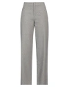 Isabel Marant Woman Denim Pants Lead Size 6 Cotton In Grey