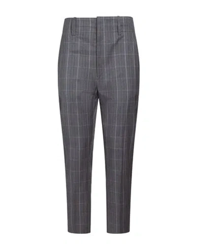 Isabel Marant Woman Pants Grey Size 8 Virgin Wool In Gray