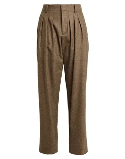 Isabel Marant Woman Pants Khaki Size 8 Virgin Wool