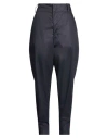 Isabel Marant Minimal Solid High-waisted Long Trousers In Blue