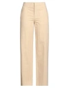Isabel Marant Woman Pants Sand Size 6 Viscose, Cotton In Beige