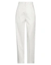 Isabel Marant White Hemp-blend Pants For Women In Ss24 Collection By  In White