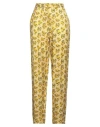 Isabel Marant Mustard High-rise Printed Trousers For Women In Yellow