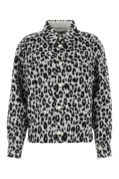 Isabel Marant Woman Printed Wool Olanao Jacket In Multicolor