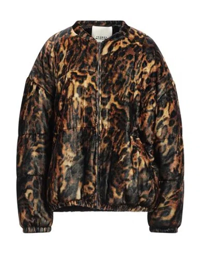 Isabel Marant Woman Puffer Black Size 8 Viscose, Silk