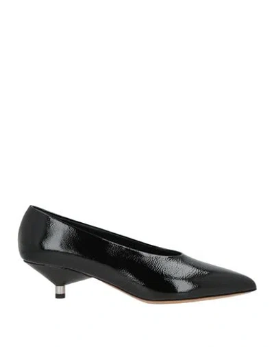 Isabel Marant Woman Pumps Black Size 7.5 Cow Leather